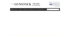 Desktop Screenshot of gunstockfirearms.com